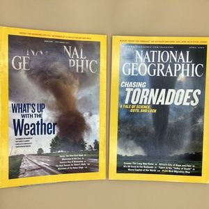 Lot of 2 National Geographic (9/12 & 4/04)